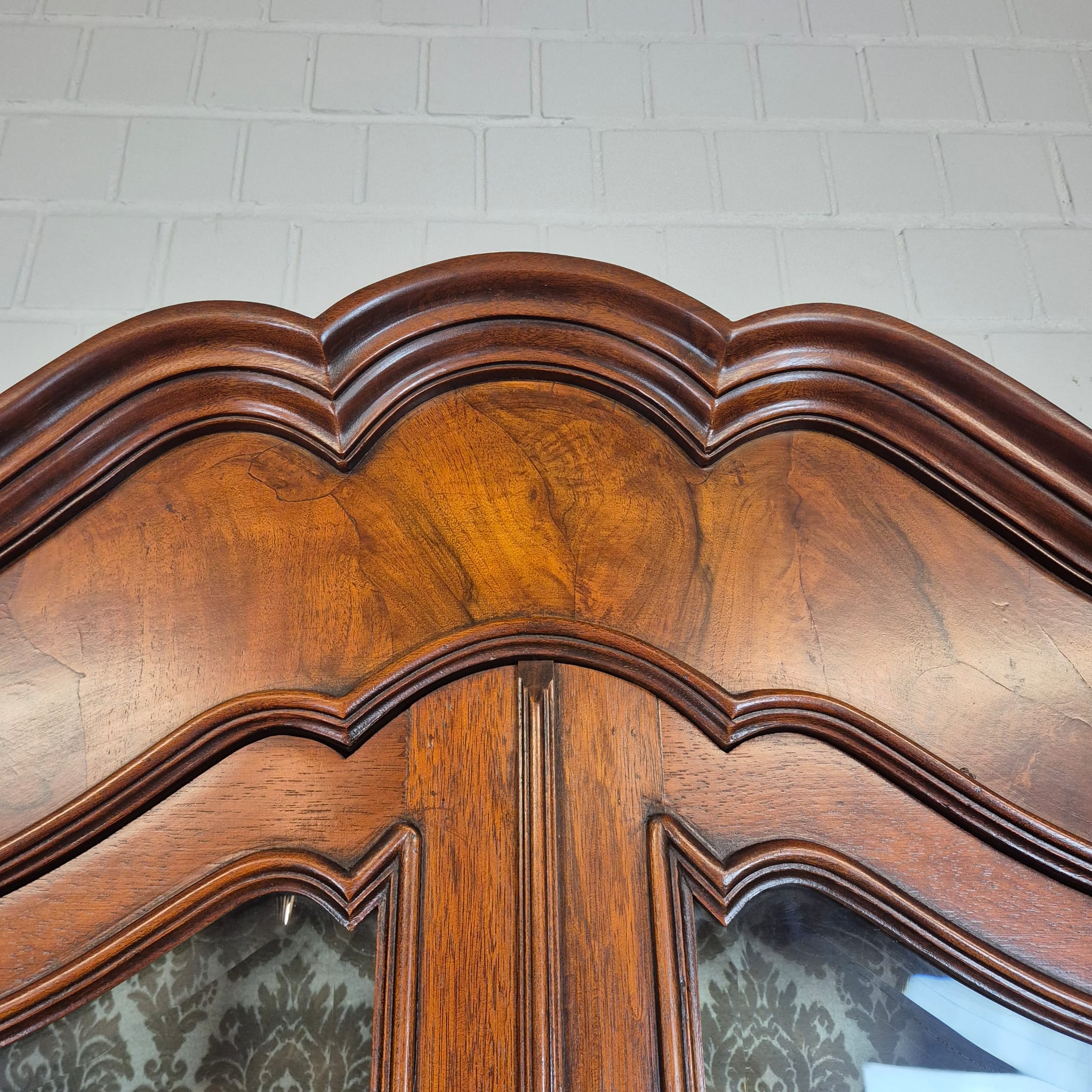 Display Cabinet Neo-baroque Walnut 1,35 m - Image 14