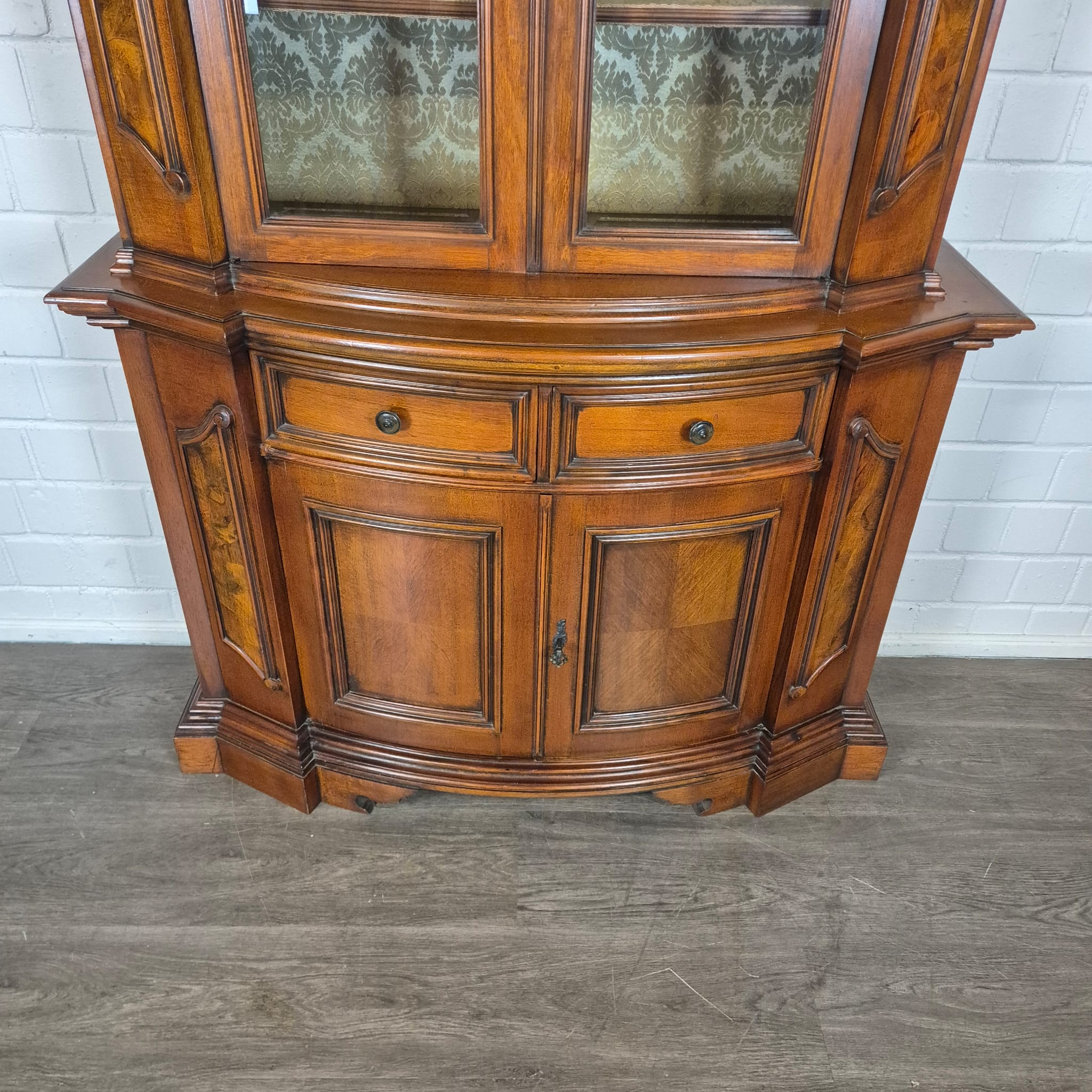 Display Cabinet Neo-baroque Walnut 1,35 m - Image 9