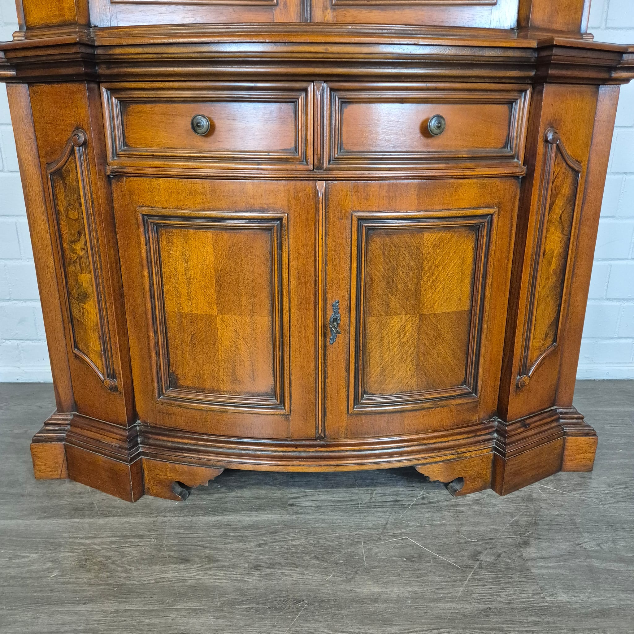 Display Cabinet Neo-baroque Walnut 1,35 m - Image 7