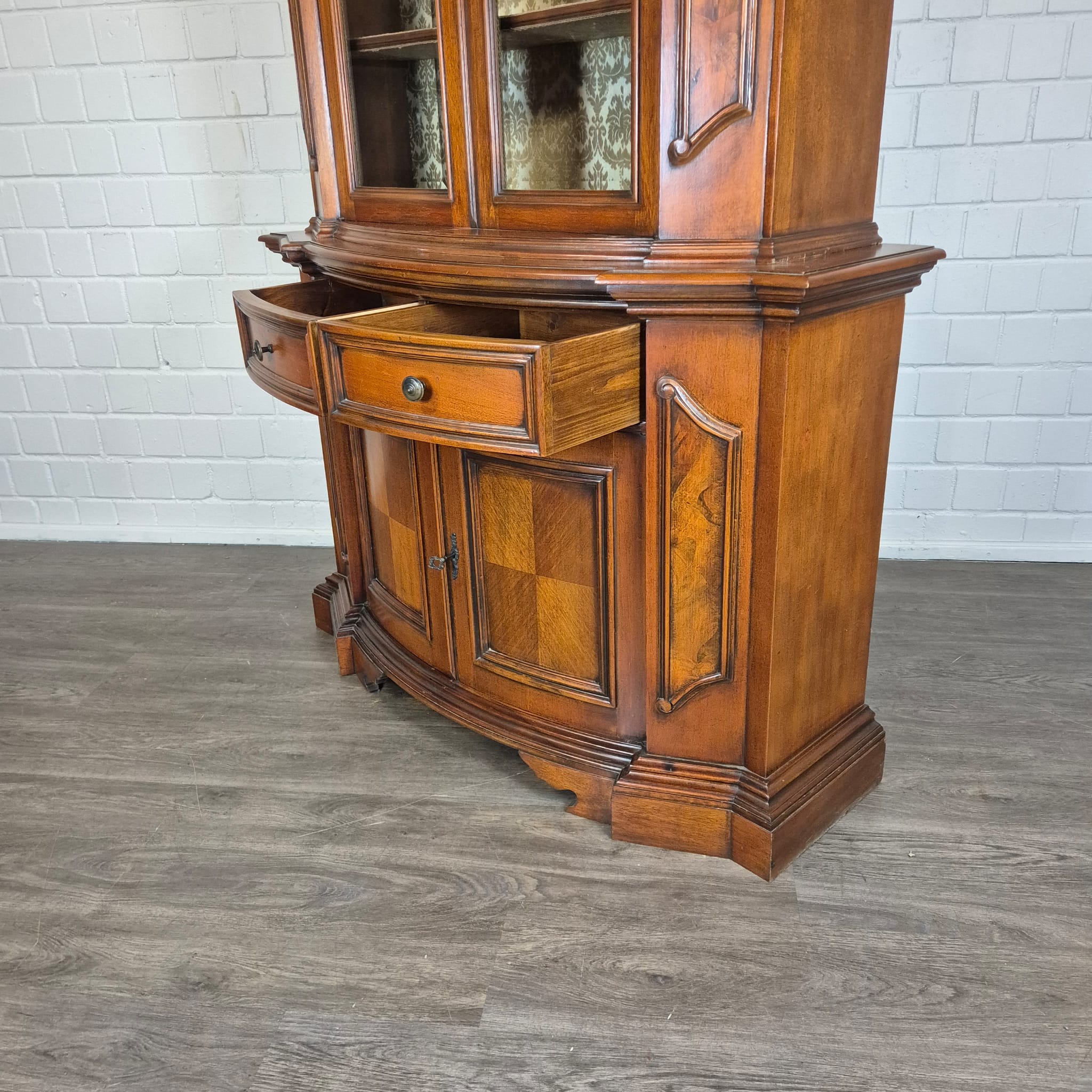 Display Cabinet Neo-baroque Walnut 1,35 m - Image 19