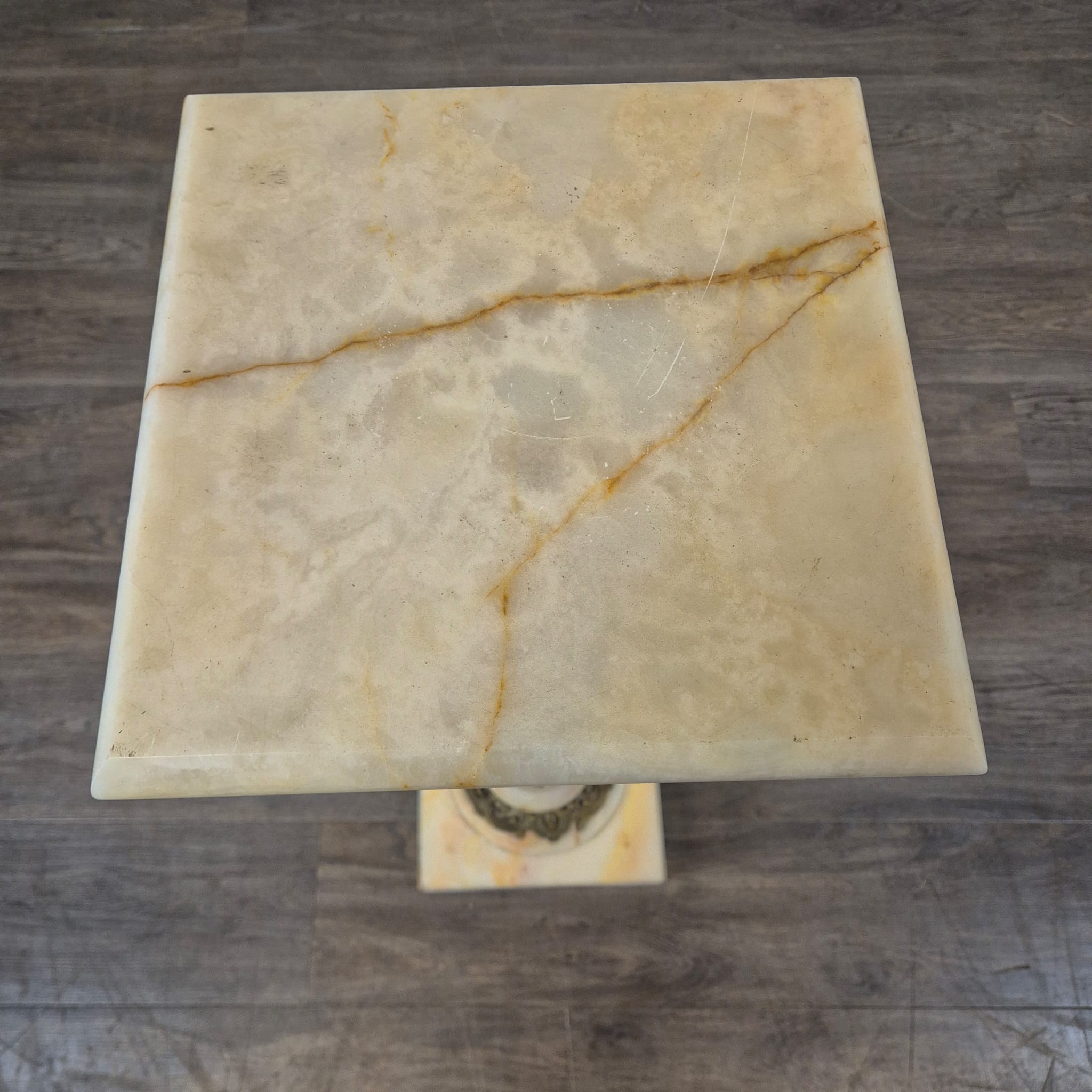 Column Gründerzeit 1880 Marble Bronze - Image 7