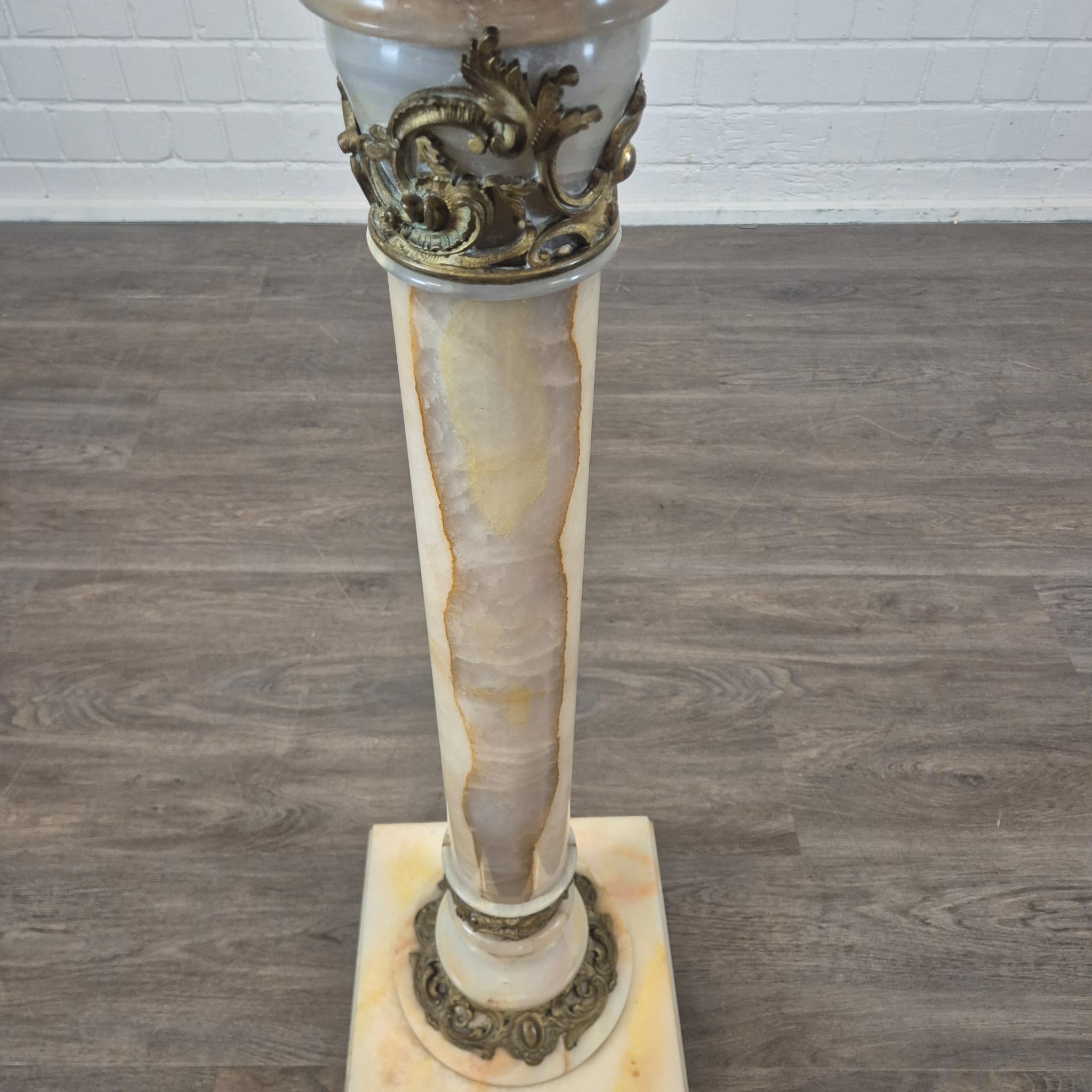 Column Gründerzeit 1880 Marble Bronze - Image 9