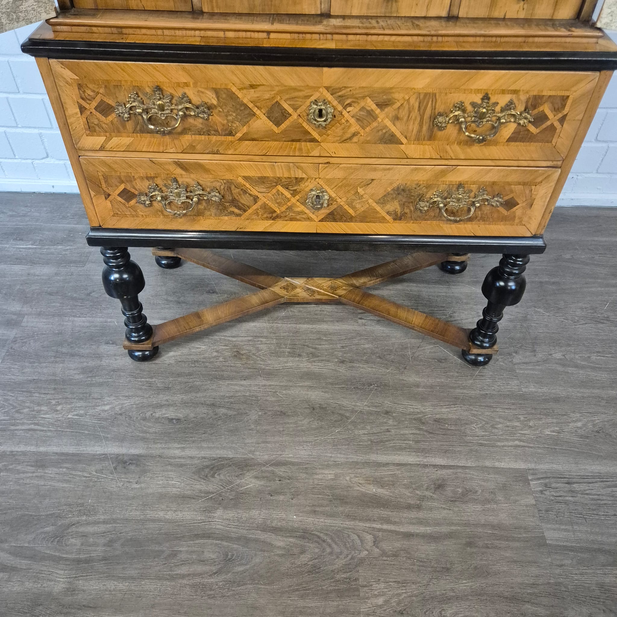 Cabinet Baroque 1770 Walnut - Image 14