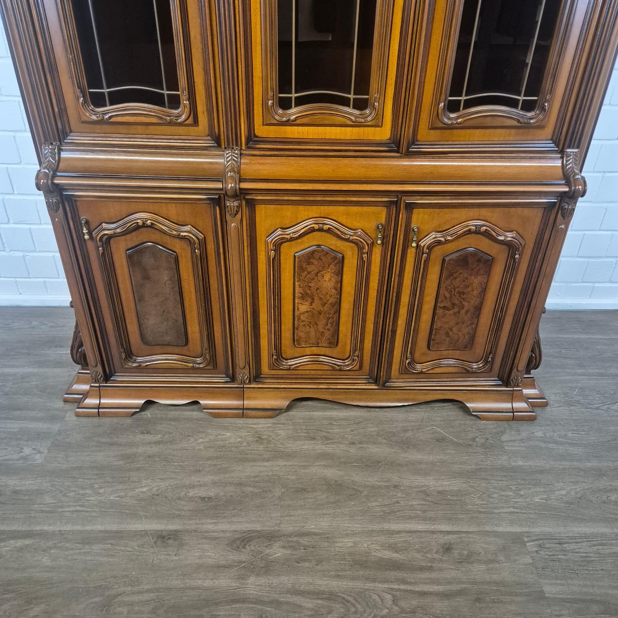 Display Cabinet Neo-baroque Walnut 1,78 m - Image 6