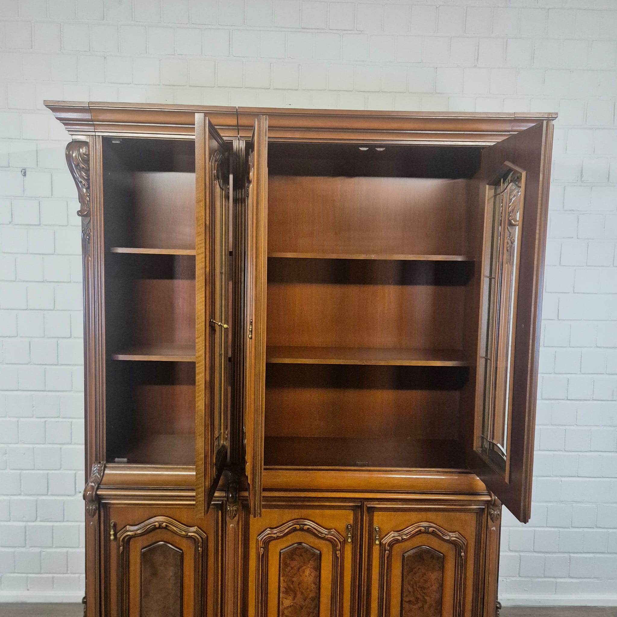 Display Cabinet Neo-baroque Walnut 1,78 m - Image 18