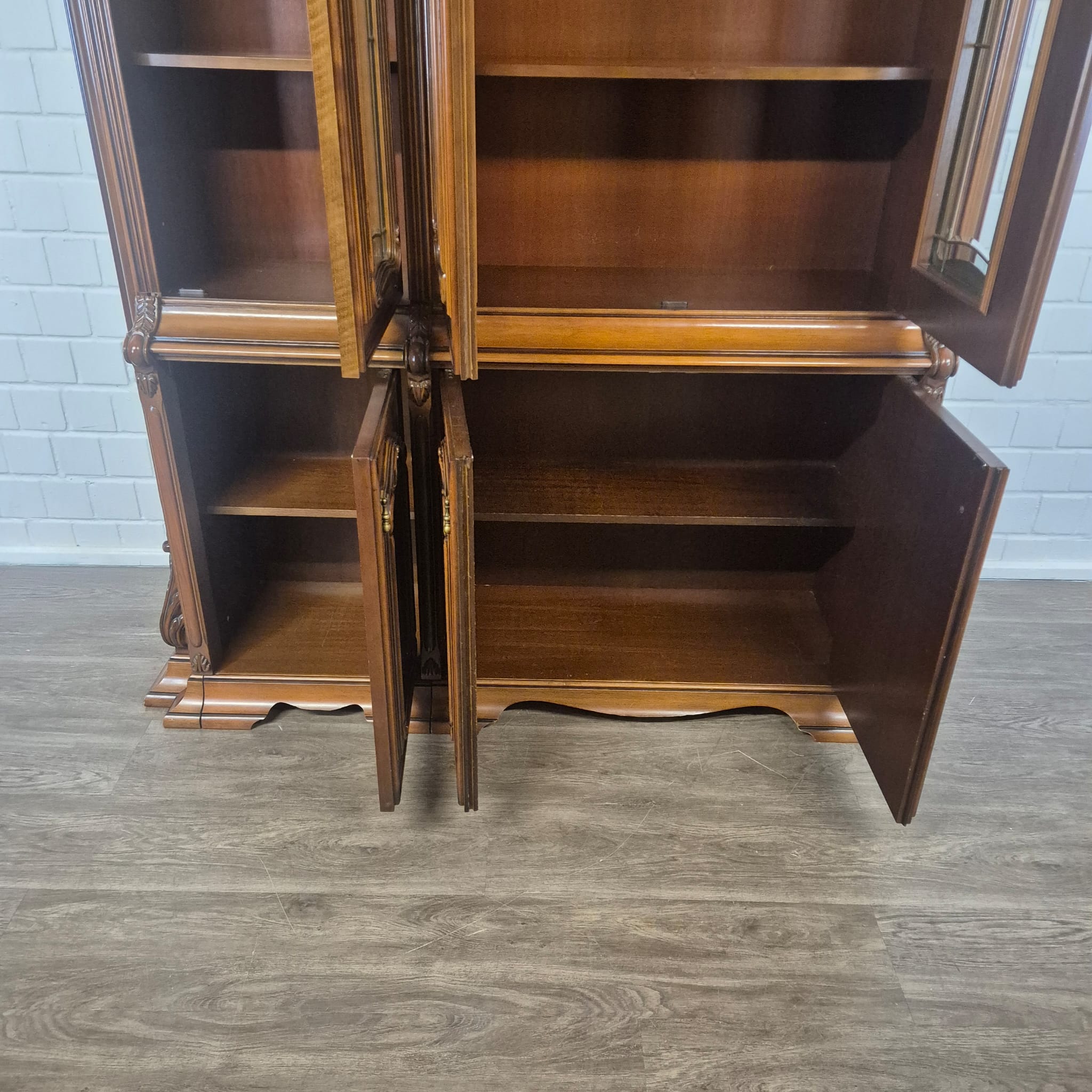 Display Cabinet Neo-baroque Walnut 1,78 m - Image 27