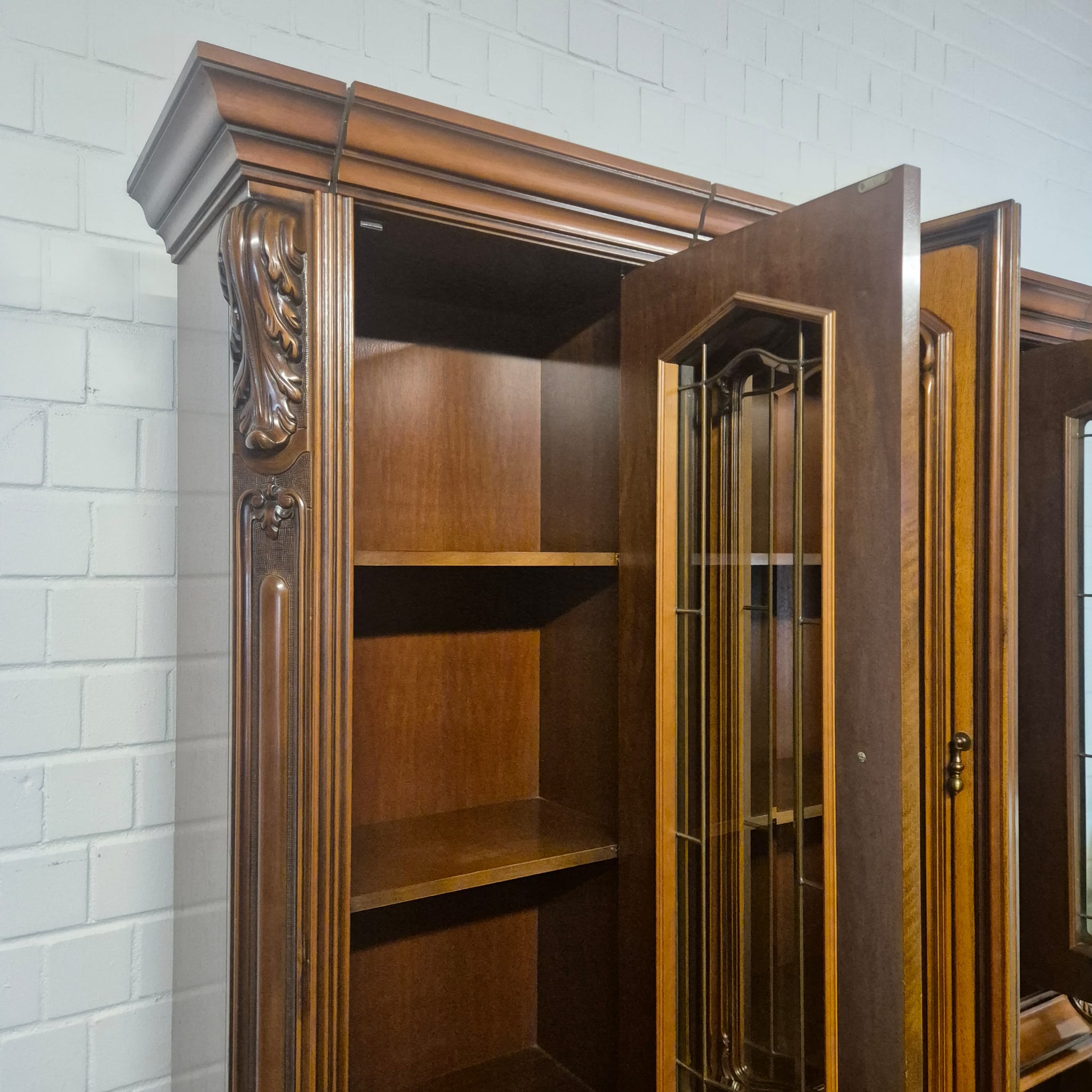 Display Cabinet Neo-baroque Walnut 1,78 m - Image 19