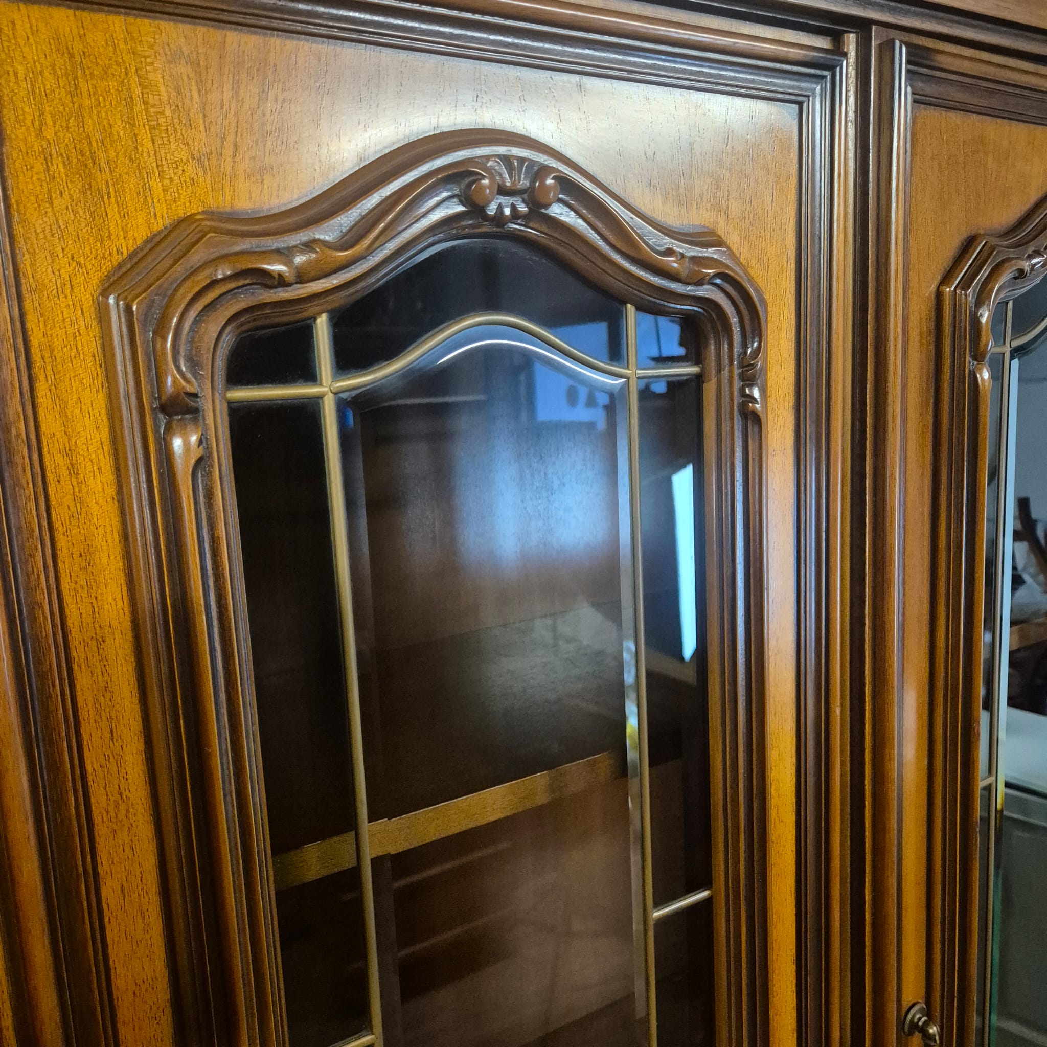 Display Cabinet Neo-baroque Walnut 1,78 m - Image 8