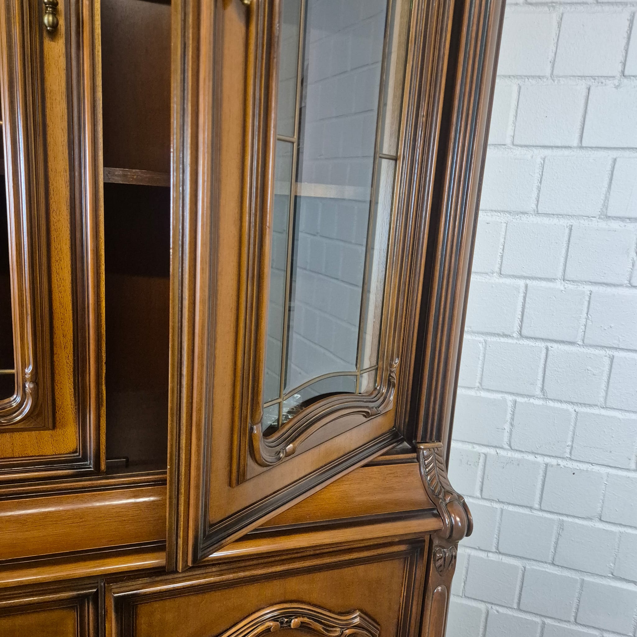 Display Cabinet Neo-baroque Walnut 1,78 m - Image 25