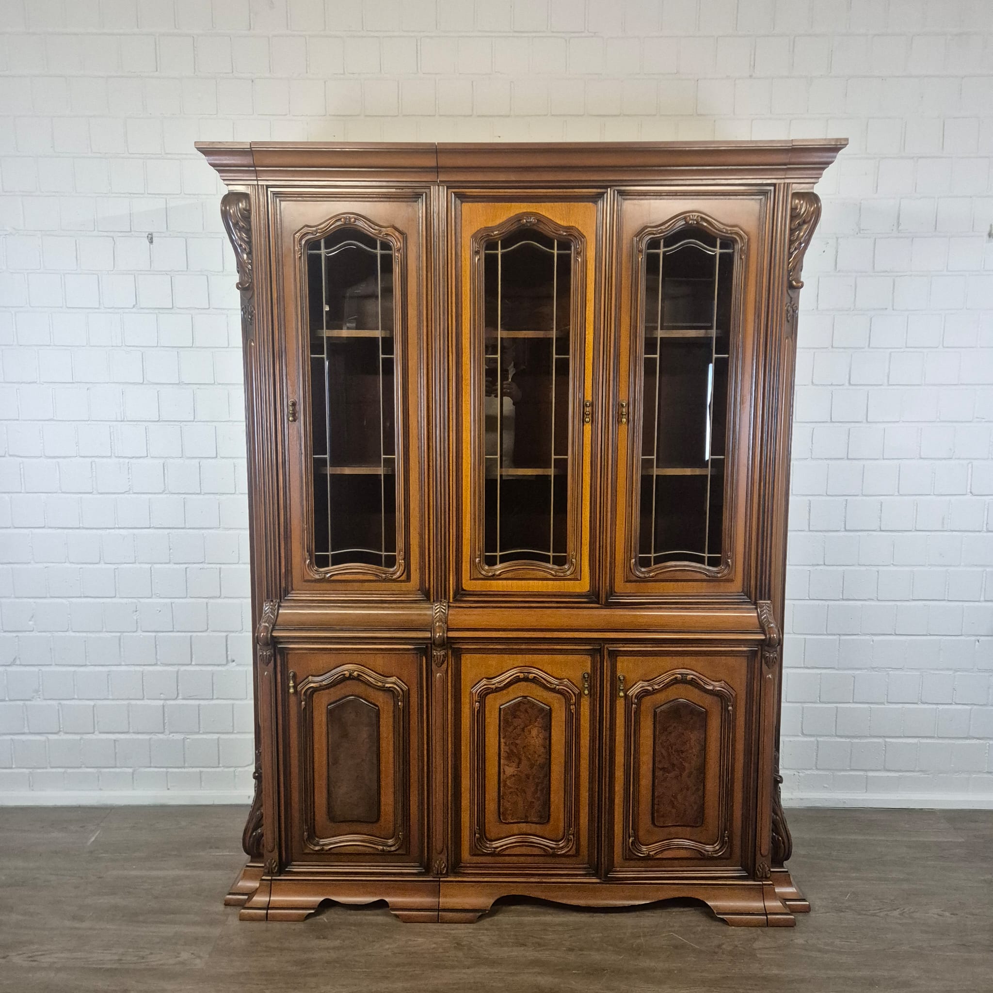 Display Cabinet Neo-baroque Walnut 1,78 m - Image 3