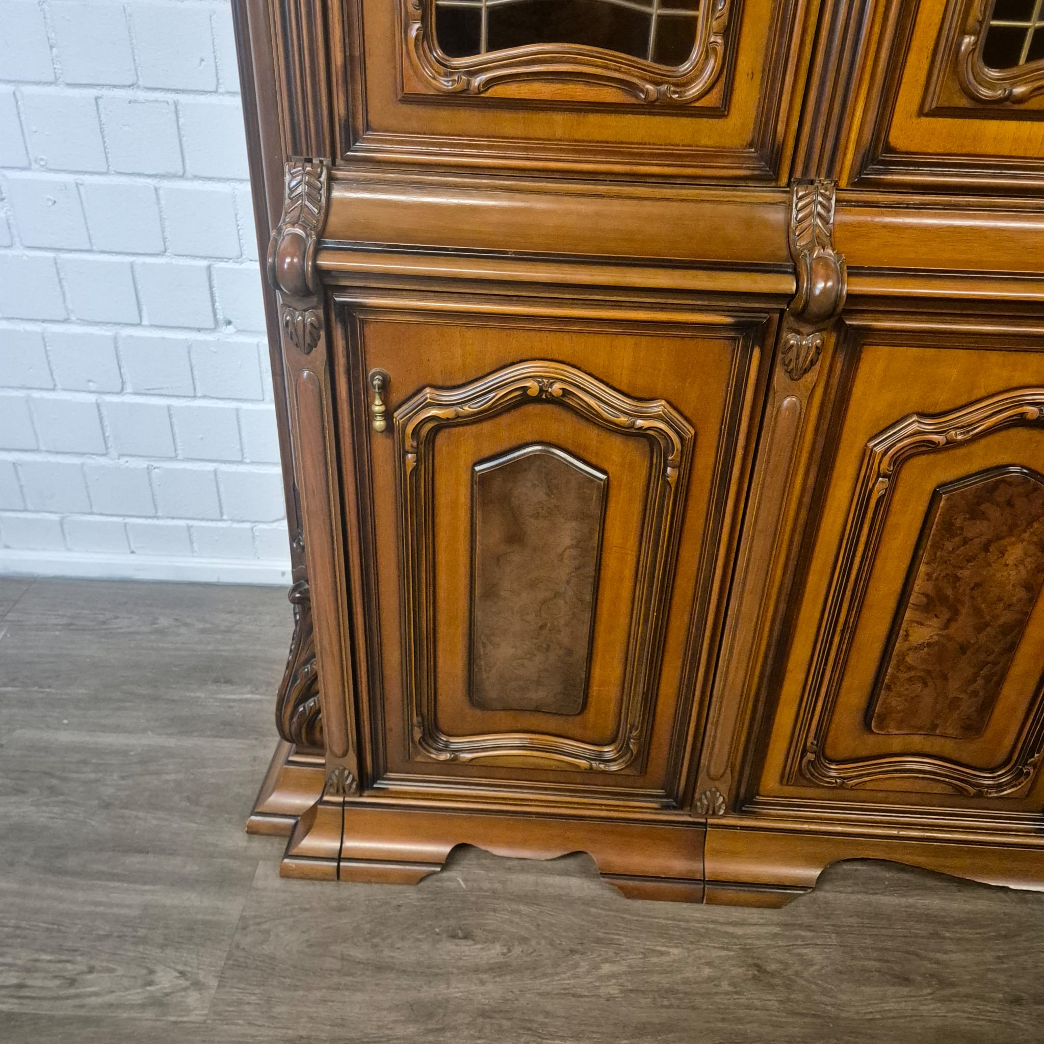 Display Cabinet Neo-baroque Walnut 1,78 m - Image 12