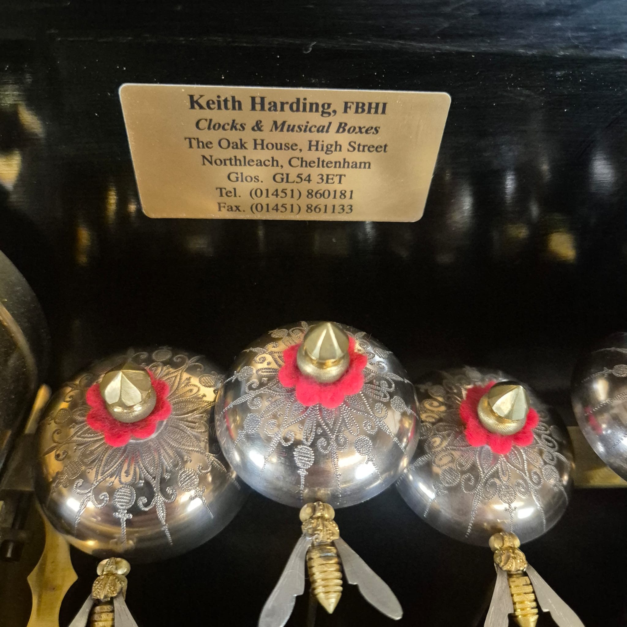 Music Box 1870 Walnut - Image 15