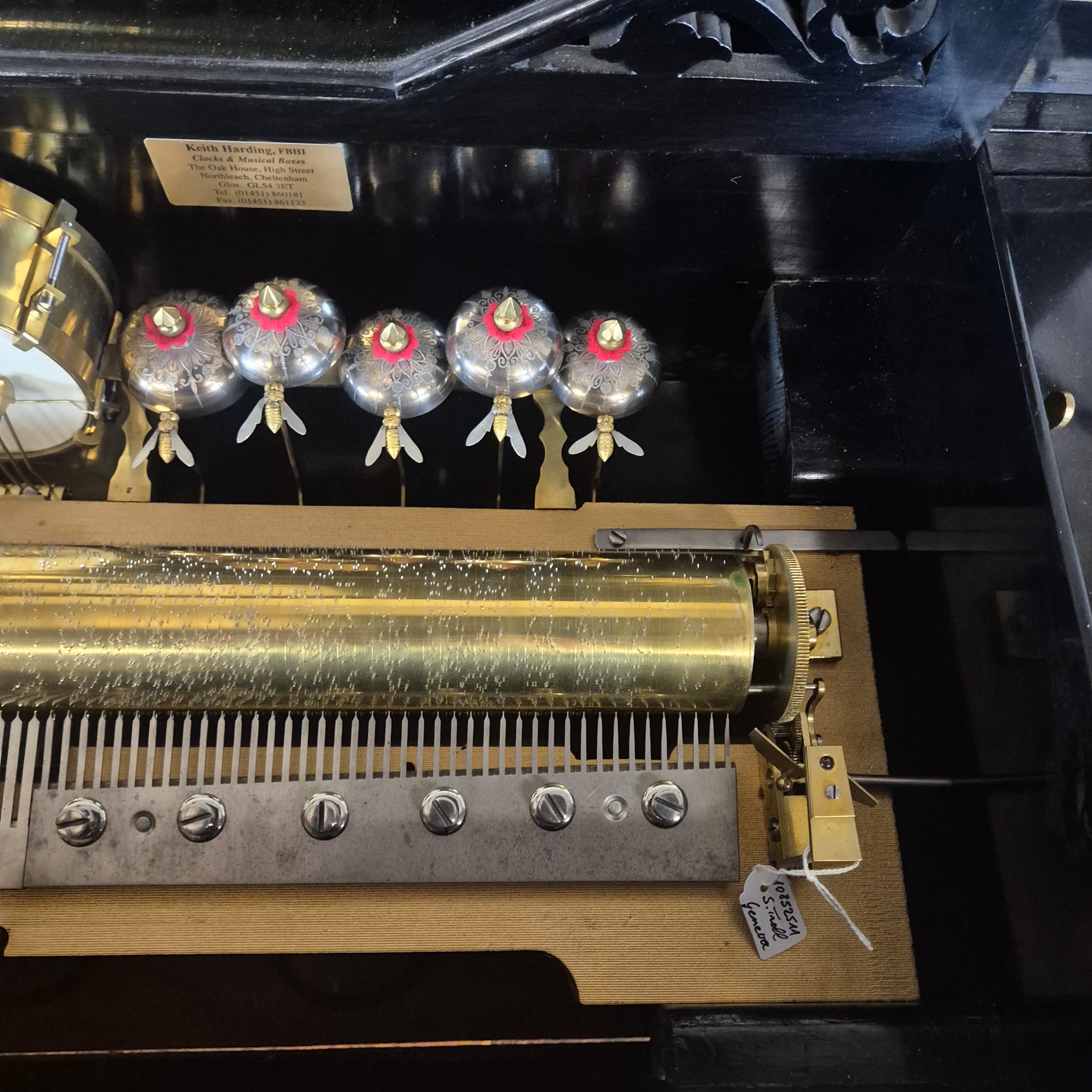 Music Box 1870 Walnut - Image 14