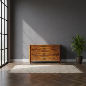 Chest of Drawers Empire 1800 Walnut