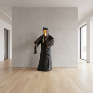 Sculpture Bronze "Death" 1,72 m