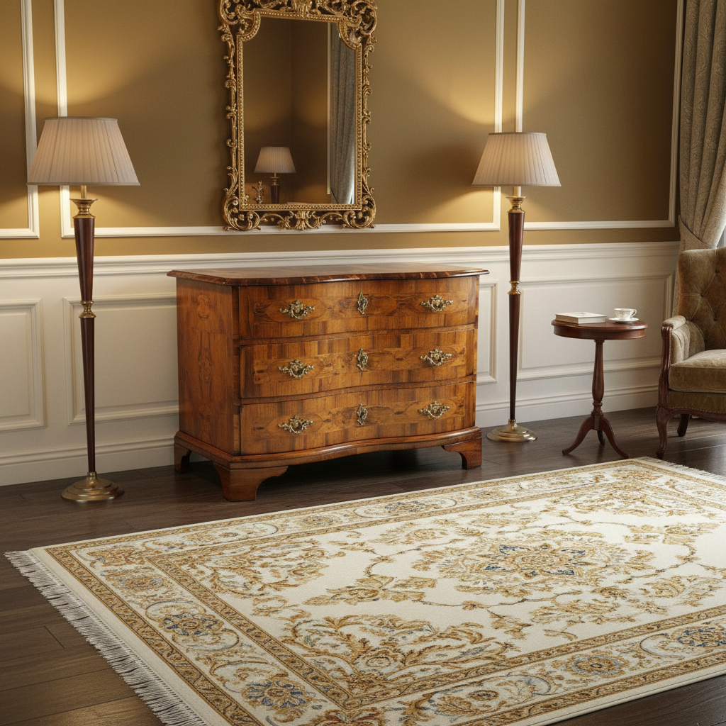 Chest of Drawers Baroque 1770 Walnut - Image 2