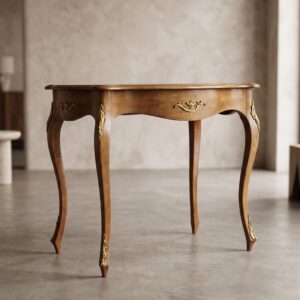 Dresden Baroque Dining table 1880 Walnut