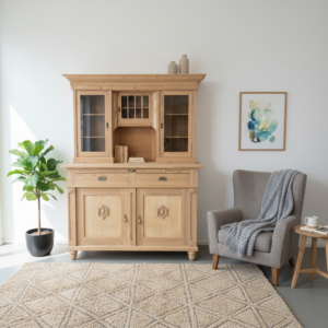 Kitchen Cabinet Jugendstil 1900 Pine