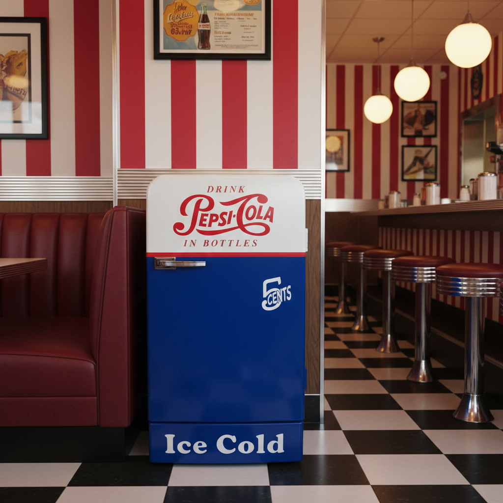 Bosch Classic Edition Pepsi-Cola Refrigerator - Image 2