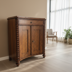 Cabinet Biedermeier 1850 Mahogany