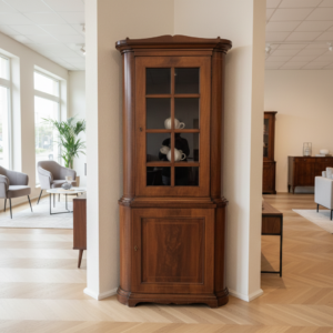 Corner Cabinet Biedermeier 1830 Mahogany
