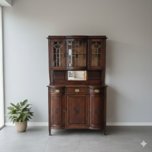 Kitchen Cabinet Jugendstil 1900 Oak