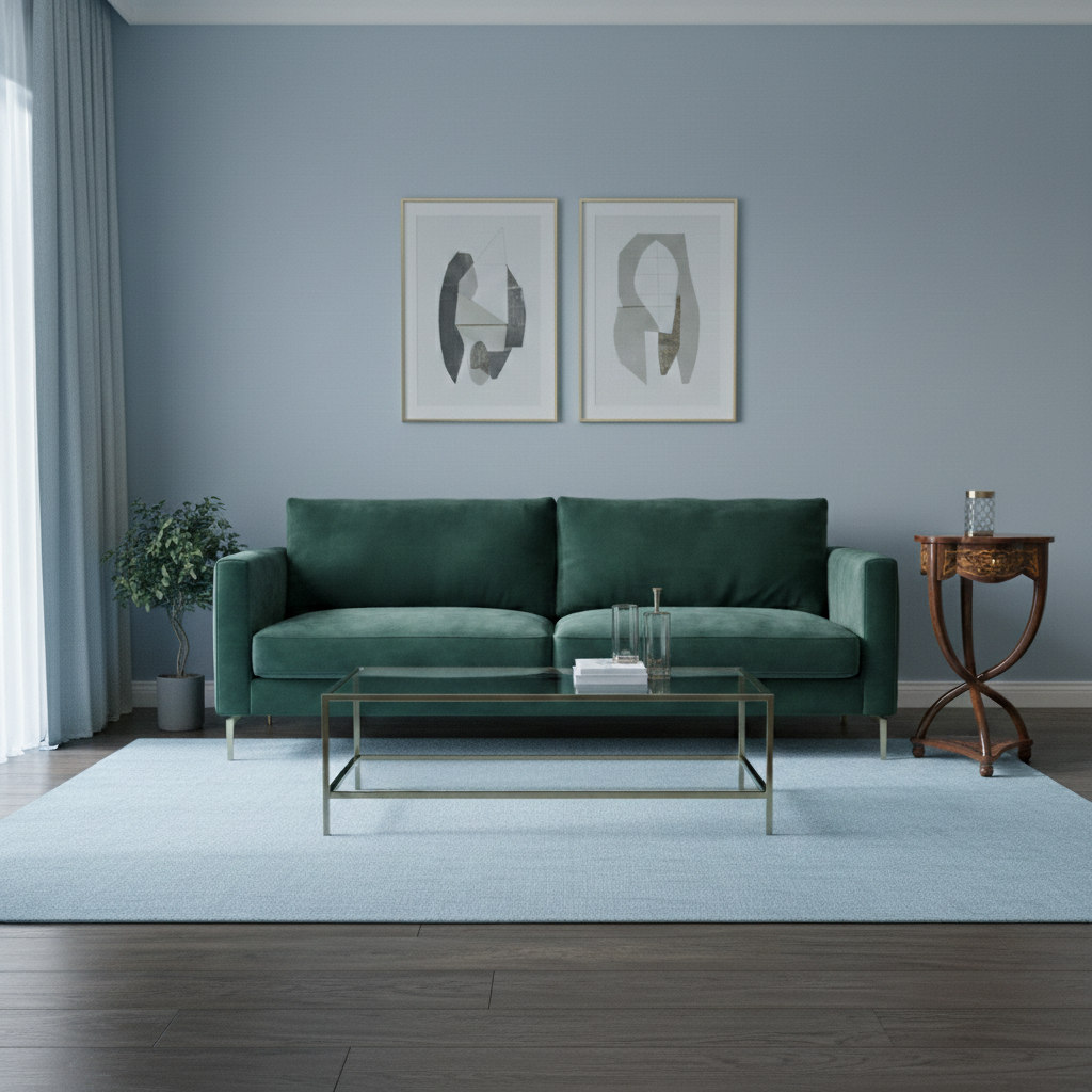 Table Walnut Baroque-style 0,45 m - Image 2