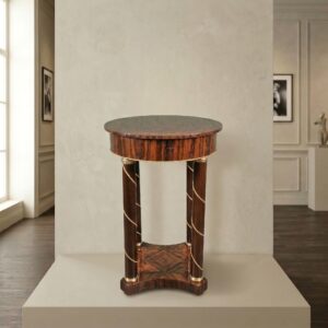 Table Walnut Ø 0,47 m