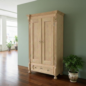 Wardrobe Jugendstil 1900 Pine