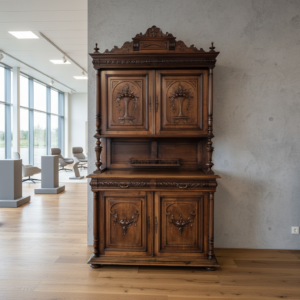 Cabinet Gründerzeit 1880 Walnut
