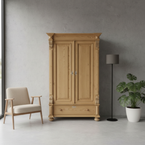 Wardrobe Gründerzeit 1880 Pine