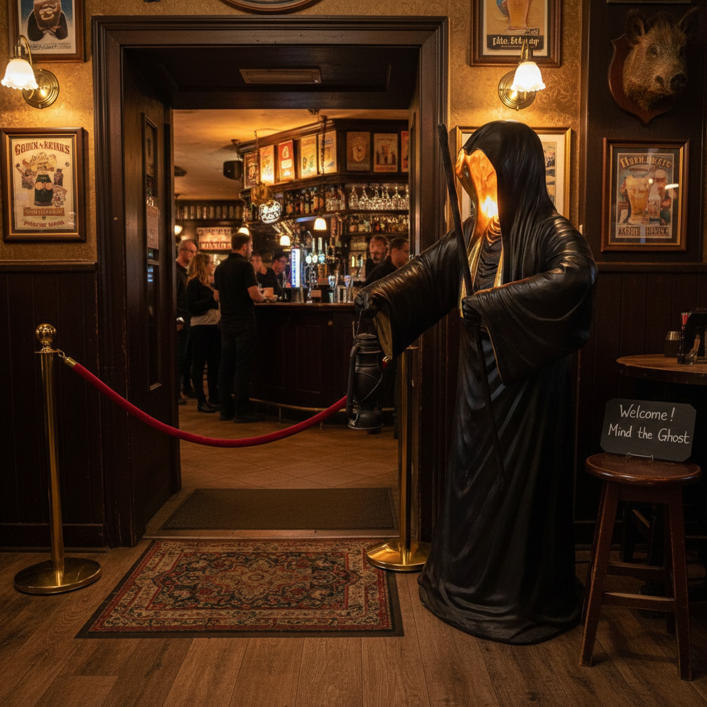 Sculpture Bronze "Death" 1,72 m - Image 2