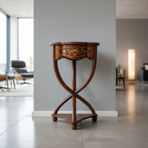 Table Walnut Baroque-style 0,45 m