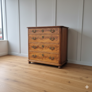 Chest of Drawers Biedermeier 1850 Mahogany