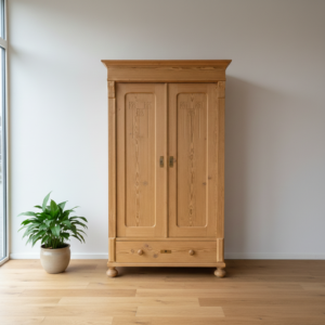 Wardrobe Jugendstil 1910 Pine