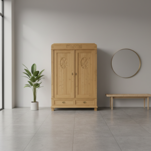 Wardrobe Jugendstil 1900 Pine