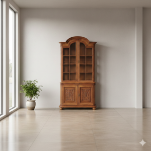 Bookcase Jugendstil 1900 Oak