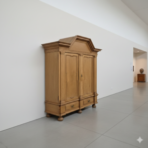 Danziger Baroque Cabinet 1770 Oak