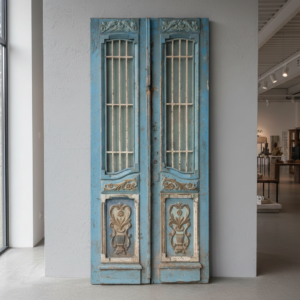 Door Frontdoor Jugendstil 1900 Pine