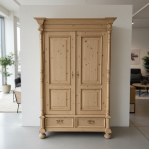 Wardrobe Gründerzeit 1880 Pine