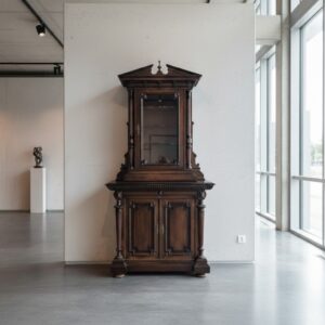 Bookcase Gründerzeit 1880 Walnut