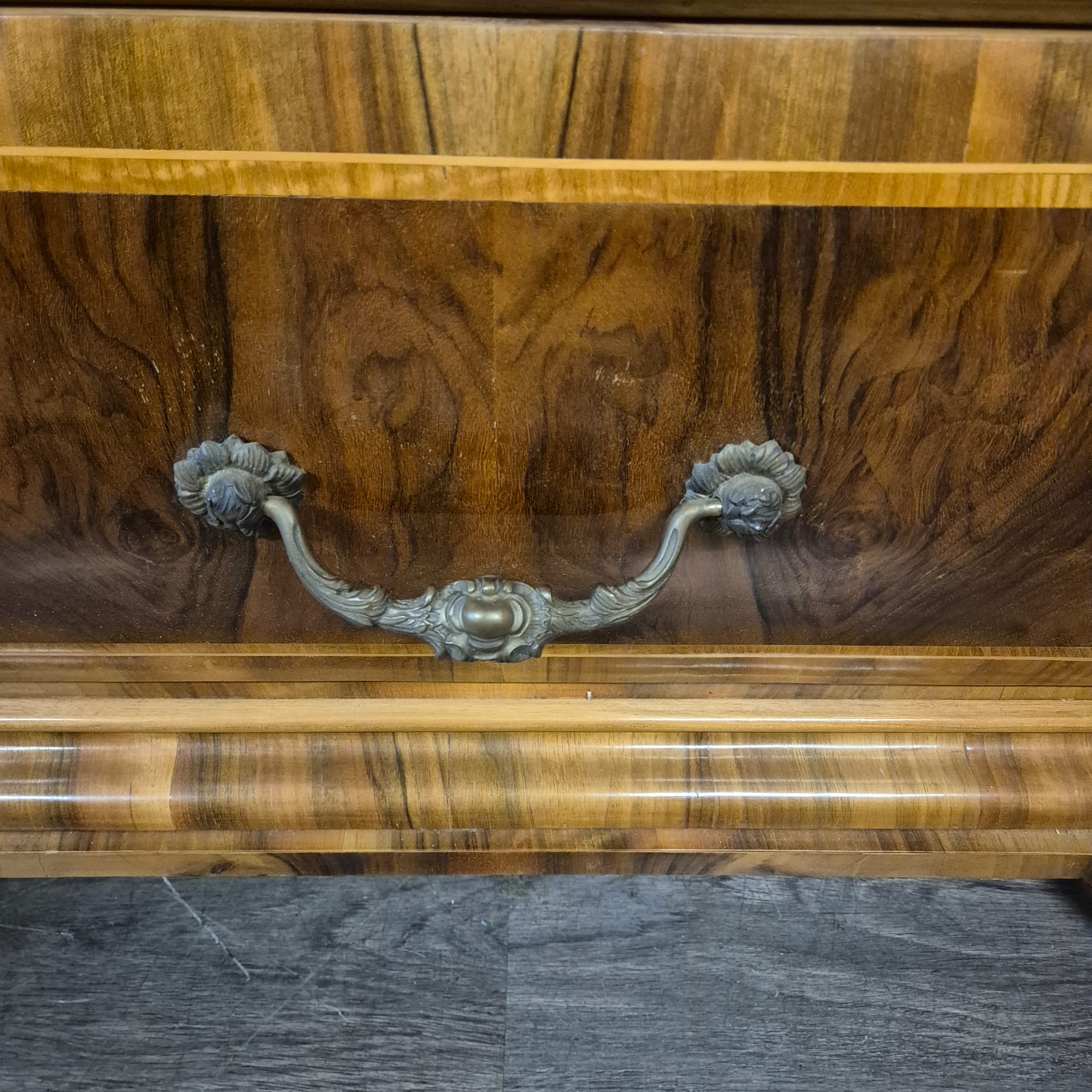 Wardrobe Baroque 1780 Walnut - Image 11