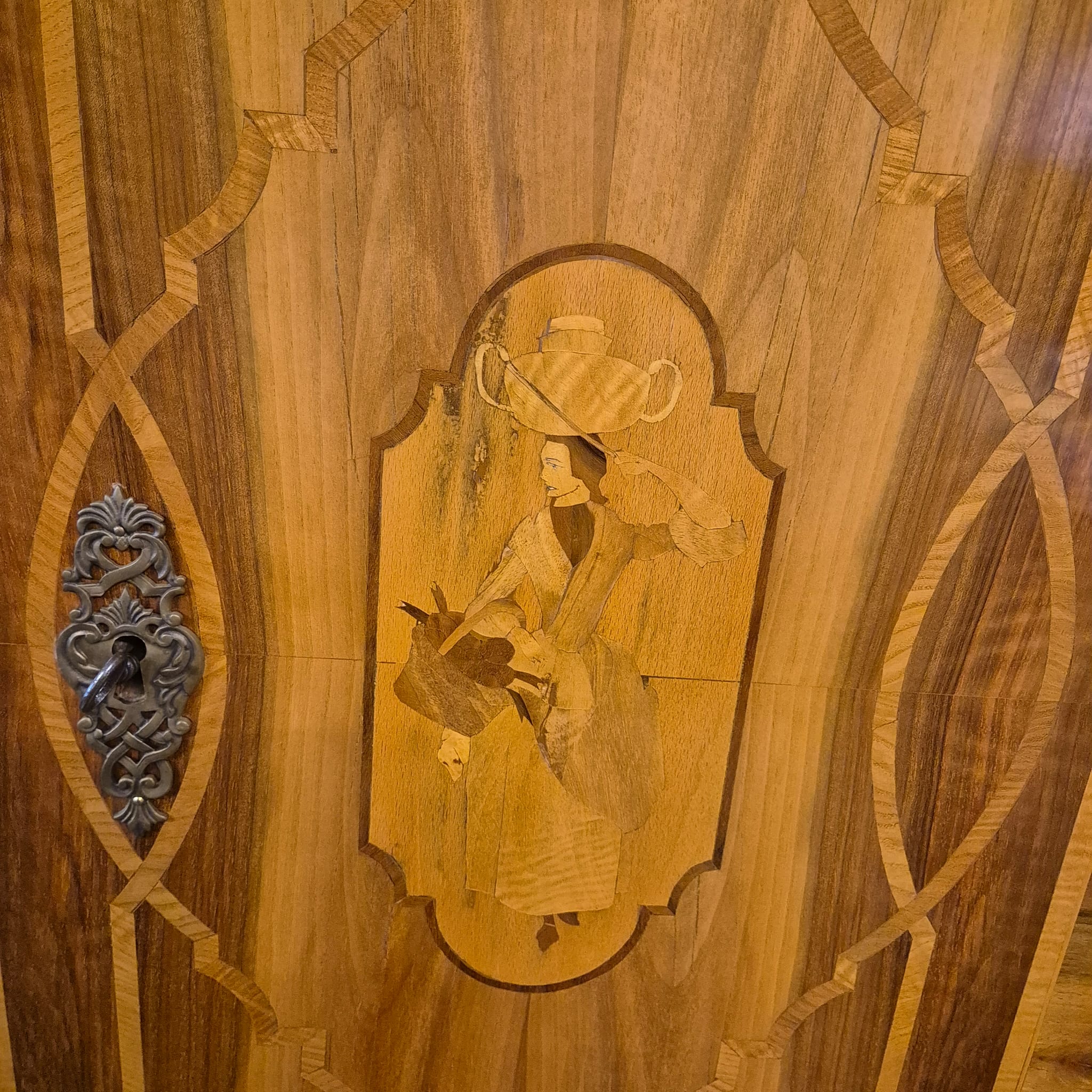 Wardrobe Baroque 1780 Walnut - Image 19