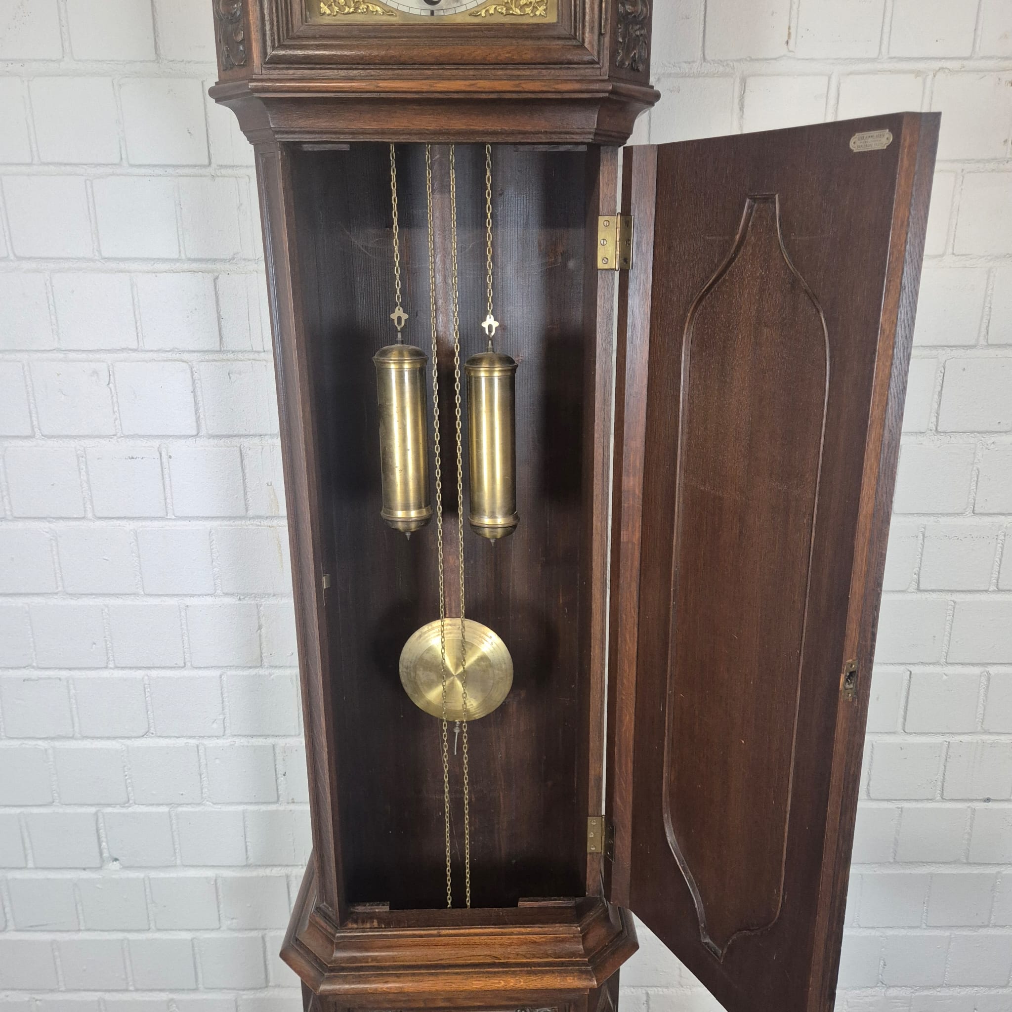 Grandfather Clock Neobaroque Gebr. Himmelheber Karlsruhe 1920 - Image 19