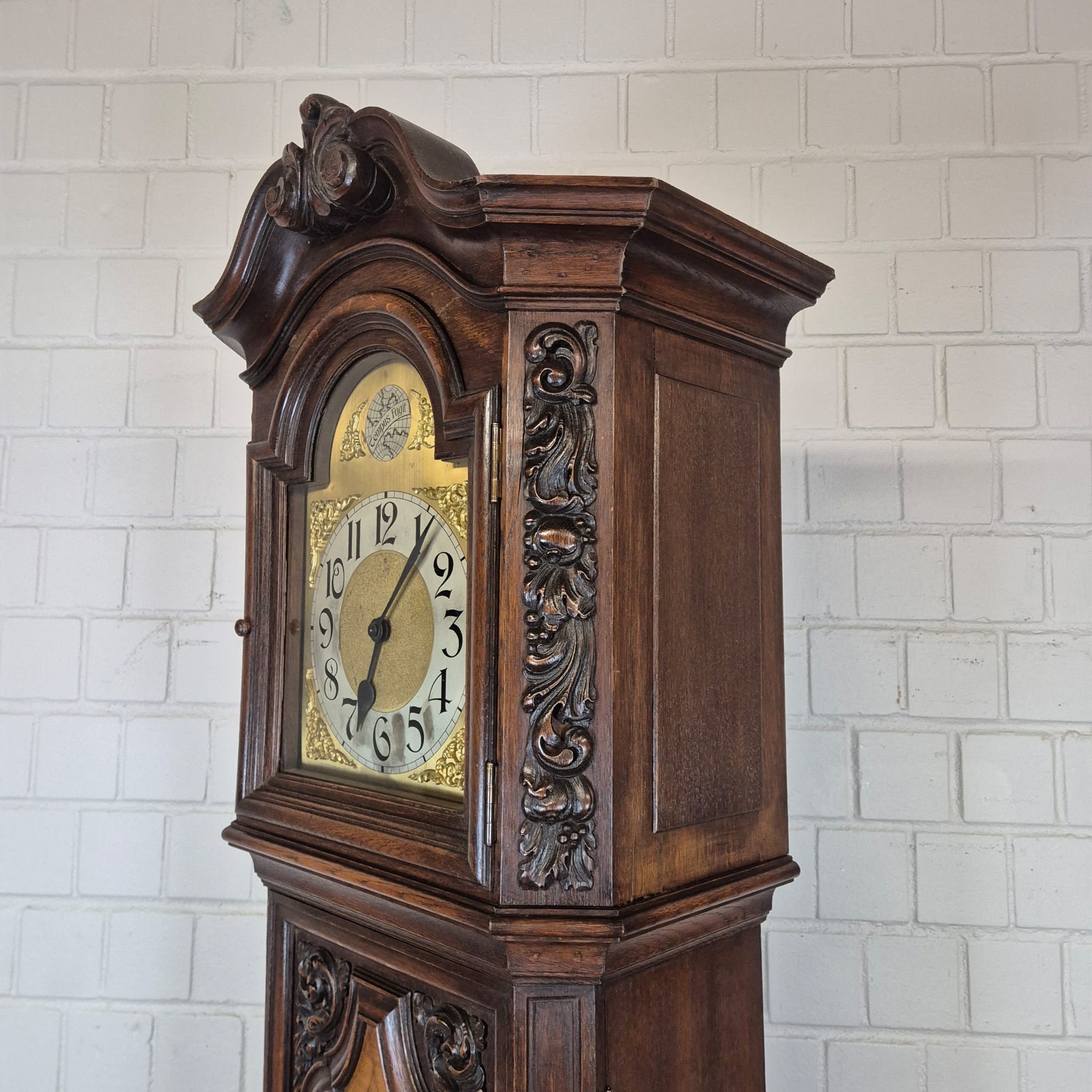 Grandfather Clock Neobaroque Gebr. Himmelheber Karlsruhe 1920 - Image 11