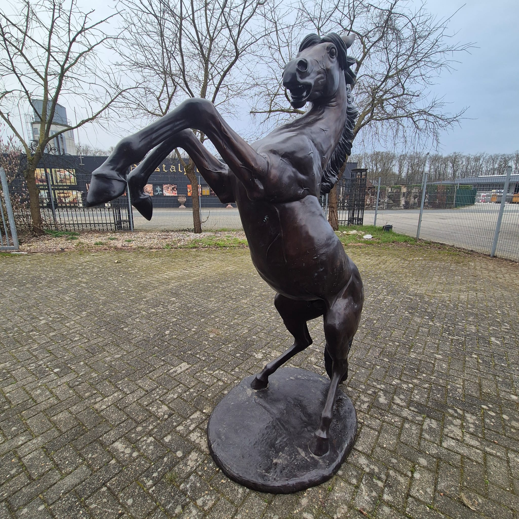 Statue Horse Bronze 2,40 m - Image 5