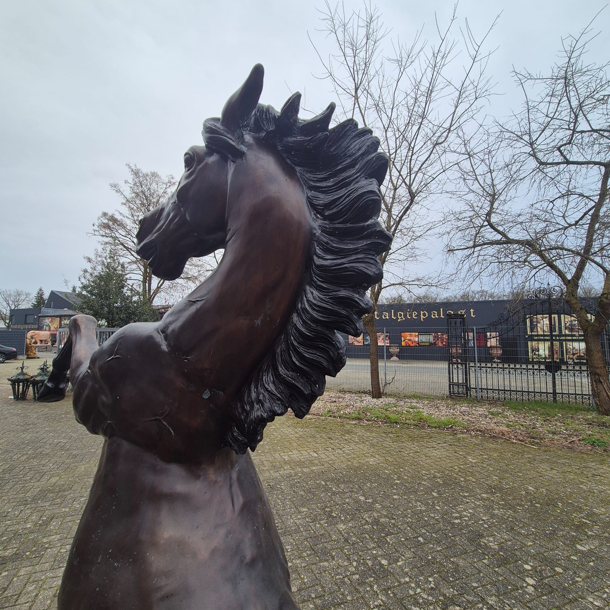 Statue Horse Bronze 2,40 m - Image 10