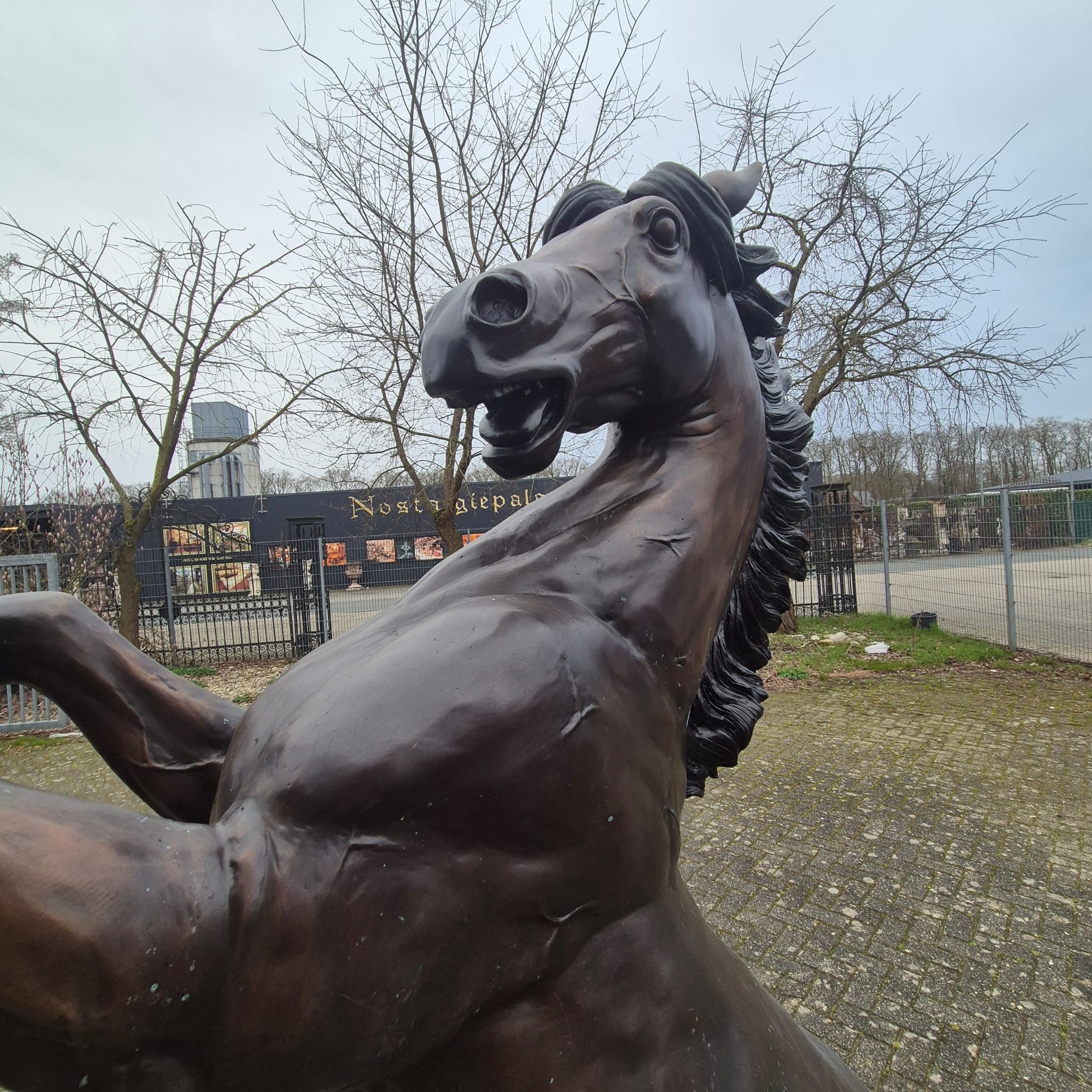 Statue Horse Bronze 2,40 m - Image 6
