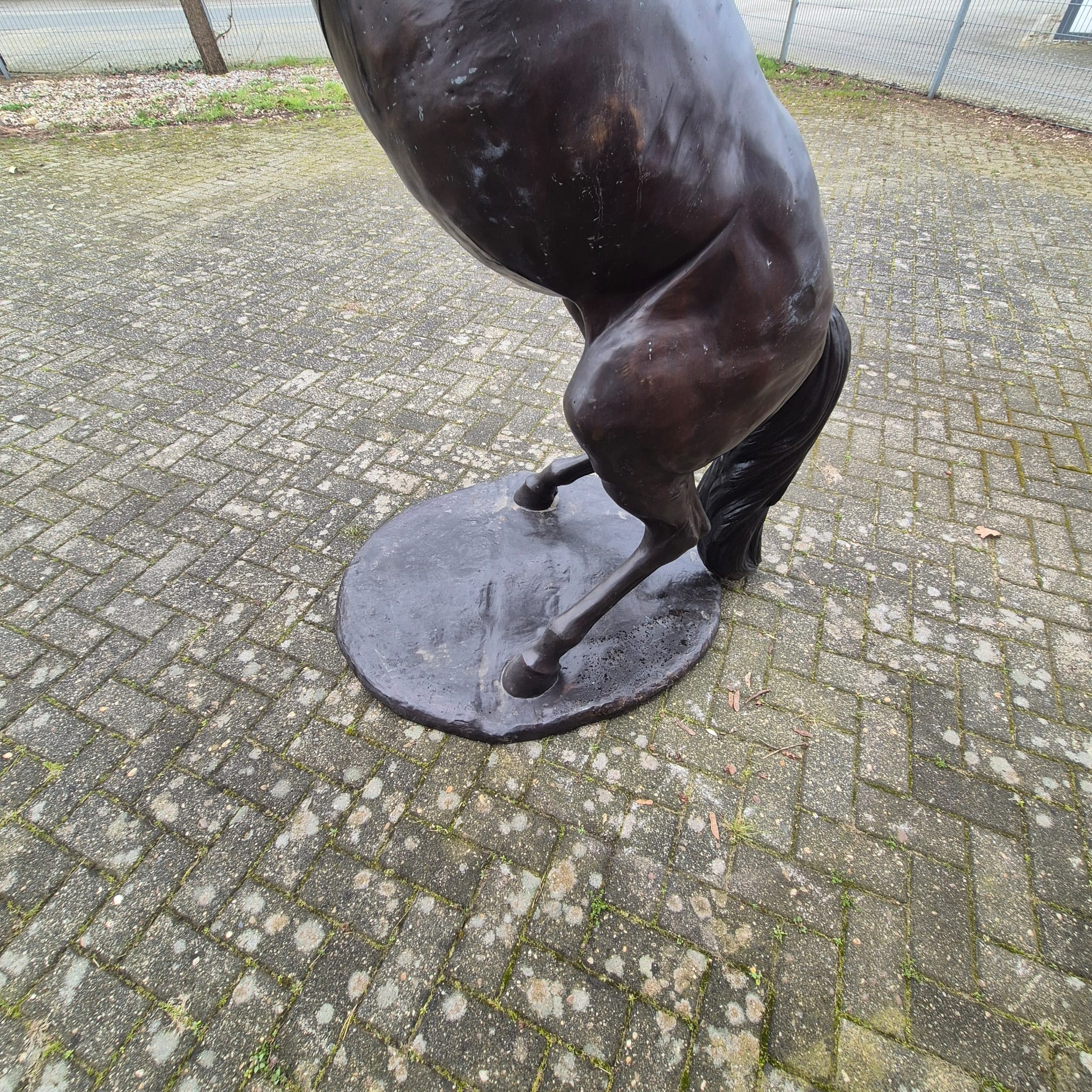 Statue Horse Bronze 2,40 m - Image 9