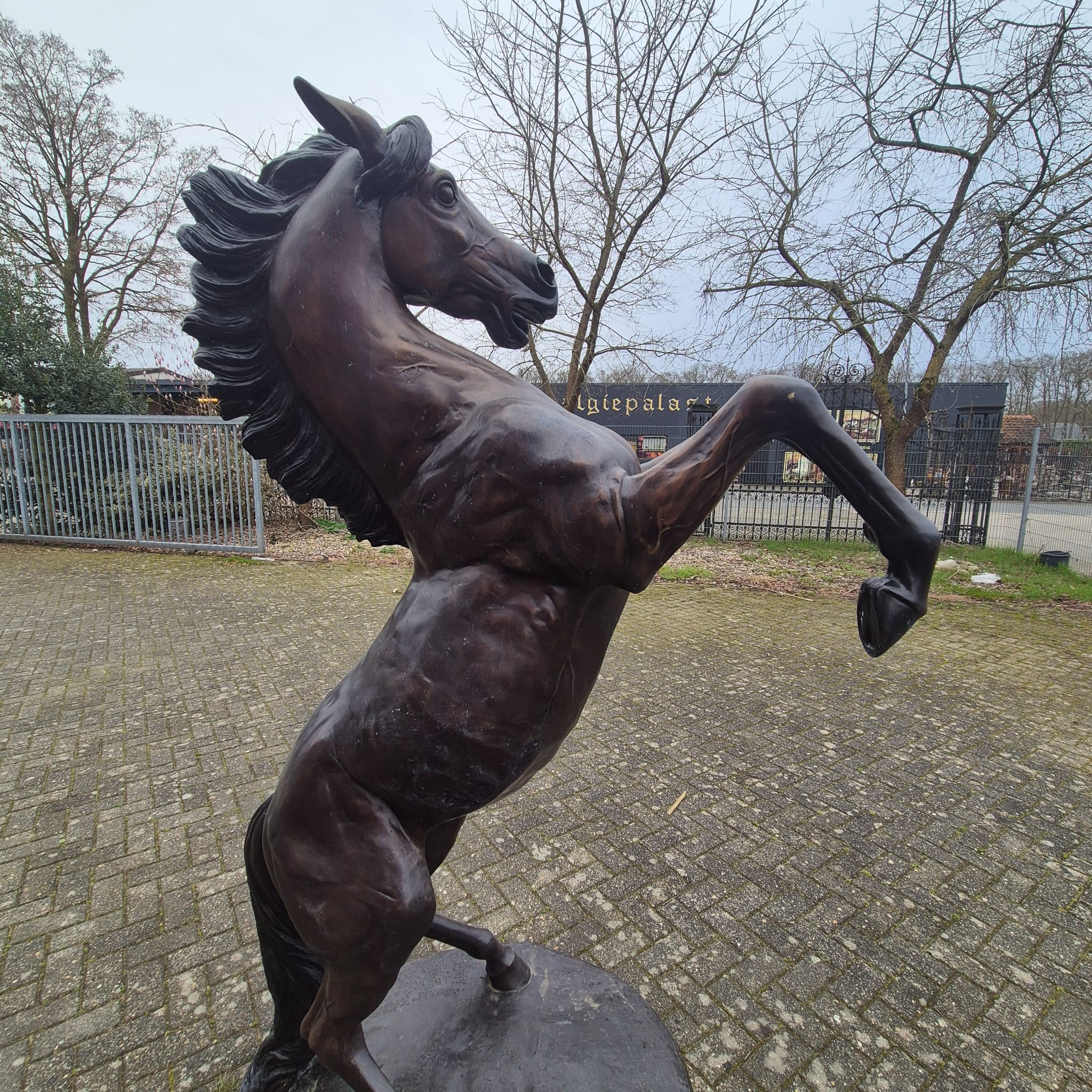 Statue Horse Bronze 2,40 m - Image 4